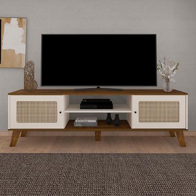 Rack Artely Charlotte com 180 cm de Largura, Ideal para TV de até 75”