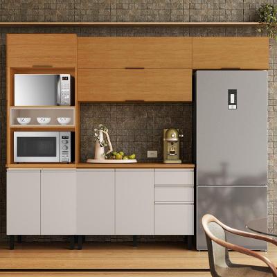 Cozinha Completa Itatiaia Ideale com 4 Peças, 9 Portas, 8 Prateleiras e 2 Gavetas