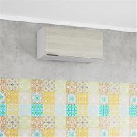 Cozinha Completa Bartira Rubi com 9 Portas, 3 Gavetas e 5 Prateleiras - 280cm de largura