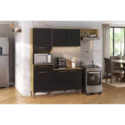 Cozinha Compacta Atualle Pop 197cm 5 Portas 1 Gaveta MDP 12mm