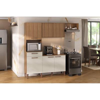 Cozinha Compacta Atualle Pop 197cm 5 Portas 1 Gaveta MDP 12mm