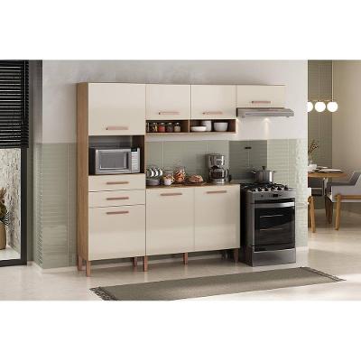 Cozinha Compacta Atualle Fortaleza 187cm 7 Portas 2 Gavetas MDP