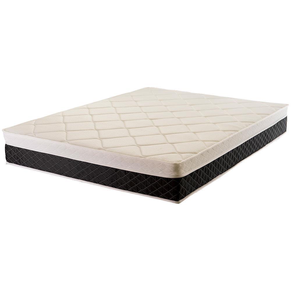 Colchão de Casal Hellen Palermo com Molas Ensacadas 24x138x188cm - Preto/Branco - 2