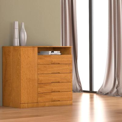 Cômoda Mademarcs Braga com 5 Gavetas e 1 Porta