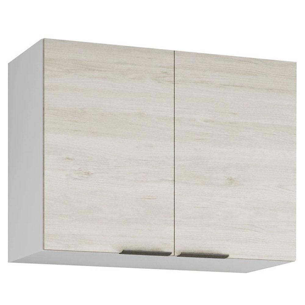 Armário Aéreo Bartira Rubi com 2 Portas e 1 Prateleira - 80cm de largura - 3