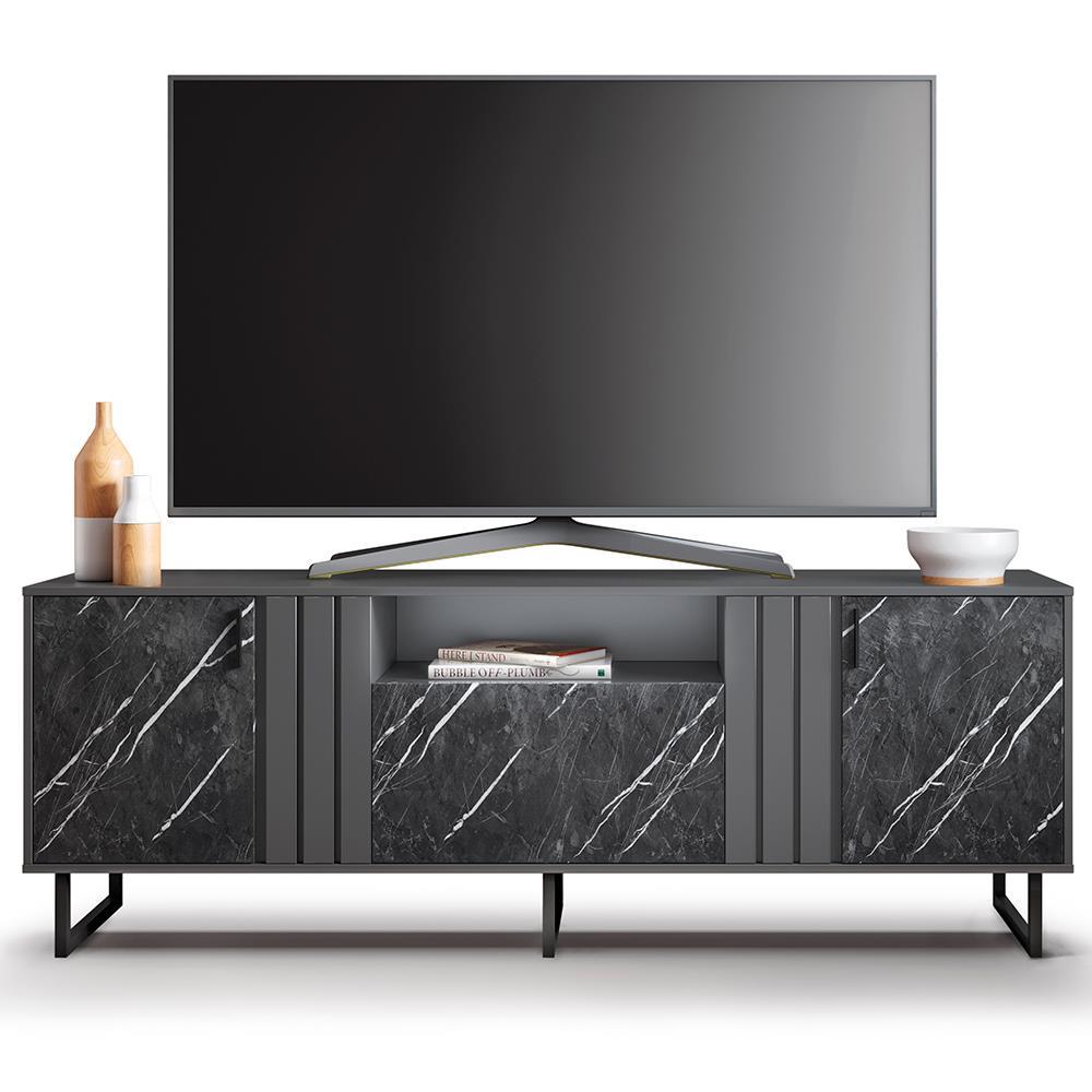 Rack Colibri Juruá com 180 cm de Largura, 3 Portas, Ideal para TV de até 70” - 2