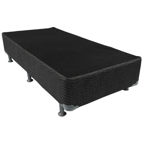 Base Box para Colchão de Solteiro Ortobom Evidence 40x88x188 cm - Cinza