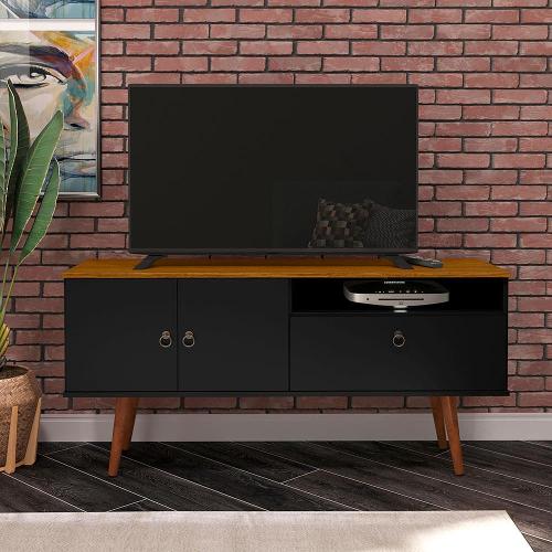 Rack Patrimar Brito com 137 cm de Largura, Ideal para TV até 46”