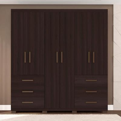 Guarda-Roupa Bartira Santiago com 6 Portas e 6 Gavetas Externas - 209,2cm de Largura