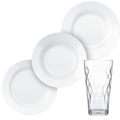 Aparelho de Jantar Duralex Opaline – 16 Peças