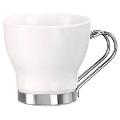 Xícara Luigi Bormioli Espresso Aromateca Branca - 109ml