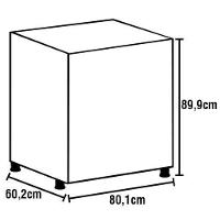 Cozinha Compacta Bartira Rubi com 2 Portas, 5 Gavetas e 1 Prateleira - 280,3cm de largura - 7