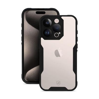 Capa para iPhone 15 Pro Max -Dual Shock Sense Preta- Gshield