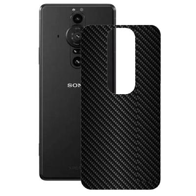 Película para Sony Xperia PRO-l - Traseira de Fibra de Carbono Preta - Gshield