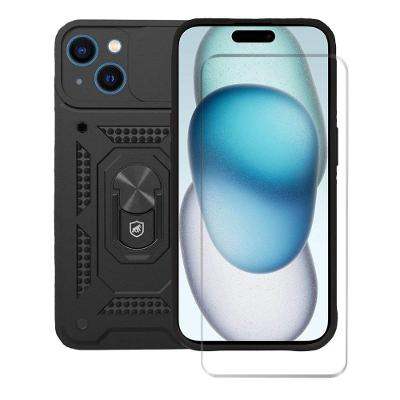 Kit Capa case capinha Dinamic Cam Protection e Pelicula Nano Vidro para iPhone 15 Plus - Gshield