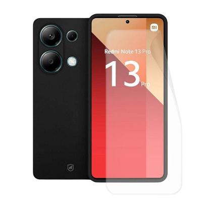 Kit Capa case capinha Silicon Veloz e Película Hydrogel HD para Xiaomi Redmi Note 13 Pro 4G - Gshield