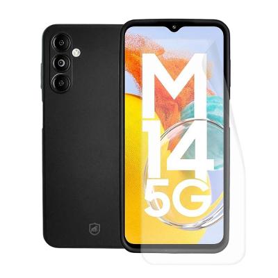 Kit Capa case capinha Silicon Veloz e Película Hydrogel HD para Samsung Galaxy M14 - Gshield