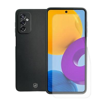 Kit Capa case capinha Silicon Veloz e Película Hydrogel HD para Samsung Galaxy M52 - Gshield