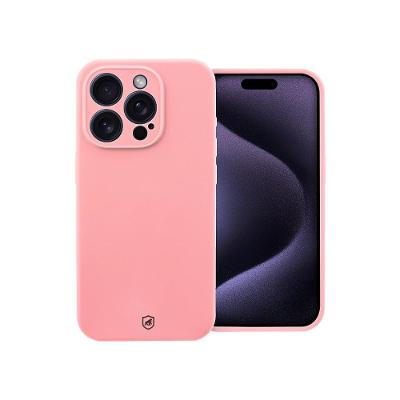 Capa case capinha para iPhone 15 Pro - Silicon Premium Rosa - Gshield