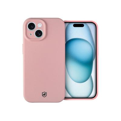 Capa case capinha para iPhone 15 - Silicon Premium Rosa - Gshield