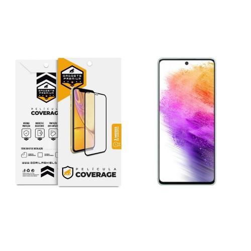 Película Coverage 5D Pro Preta para Samsung Galaxy A73 5G - Gshield