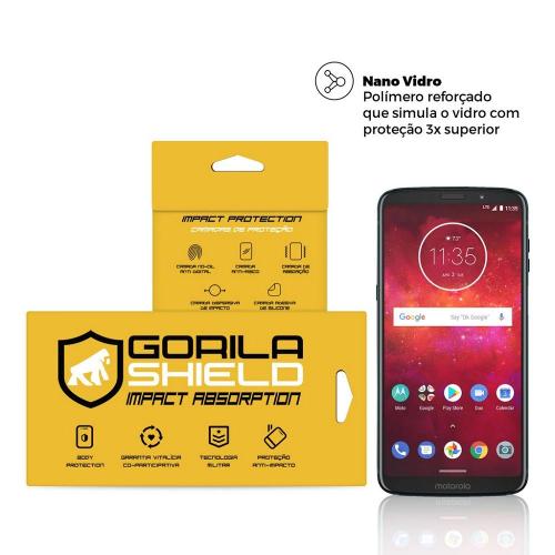 Película de Nano Vidro para Motorola Moto Z3 Play - Gorila Shield