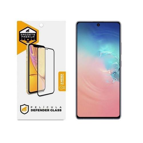 Película Defender Glass para Samsung Galaxy M80S e A91 - Preta - Gshield