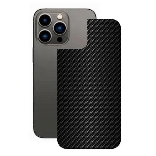 Película iPhone 13 Pro -Traseira Fibra Carbono Preta-Gshield