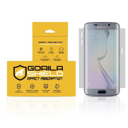Película Nano Gel Dupla para Samsung Galaxy S6 Edge - Gorila Shield (Cobre toda tela)