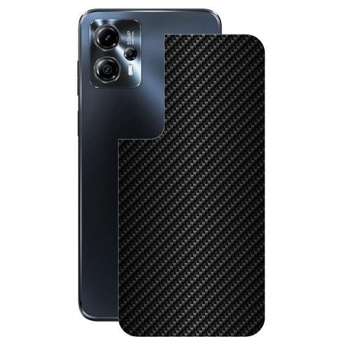 Película Moto G13 - Traseira Fibra Carbono Preta - Gshield