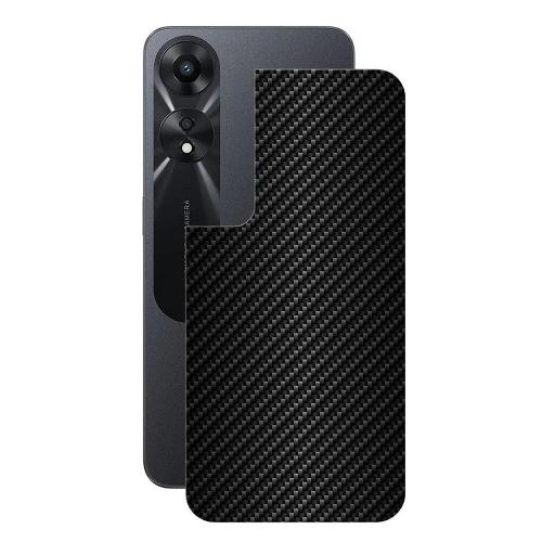 Película Oppo A78 5G -Traseira Fibra Carbono Preta- Gshield