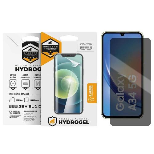 Película para Galaxy A34 5G - Privacidade Hydrogel - Gshield