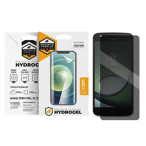 Película para Moto Z Play - Privacidade Hydrogel - Gshield