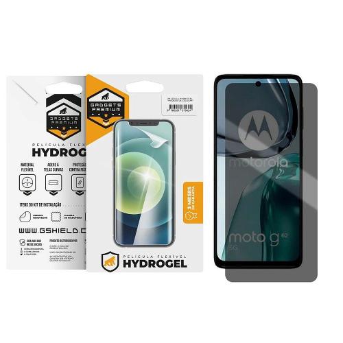 Película para Motorola Moto G62 5G - Privacidade Hydrogel - Gshield
