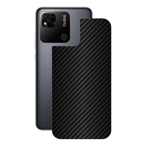 Película para Redmi 10A-Traseira Fibra Carbono Preta-Gshield