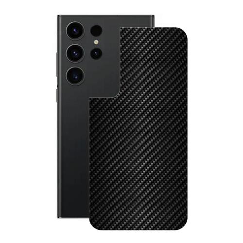 Película para Samsung Galaxy S23 Ultra - Traseira de Fibra de Carbono Preta - Gshield