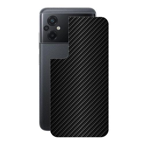 Película para Xiaomi Poco M5 - Traseira de Fibra de Carbono Preta - Gshield