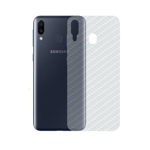 Película Traseira de Fibra de Carbono Transparente para Samsung Galaxy M20 - Gorila Shield