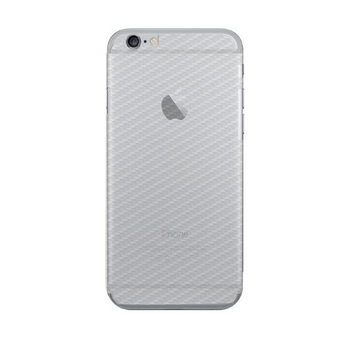 Película Traseira de Fibra de Carbono Transparente para Iphone 6 Plus e 6s plus - Gorila Shield