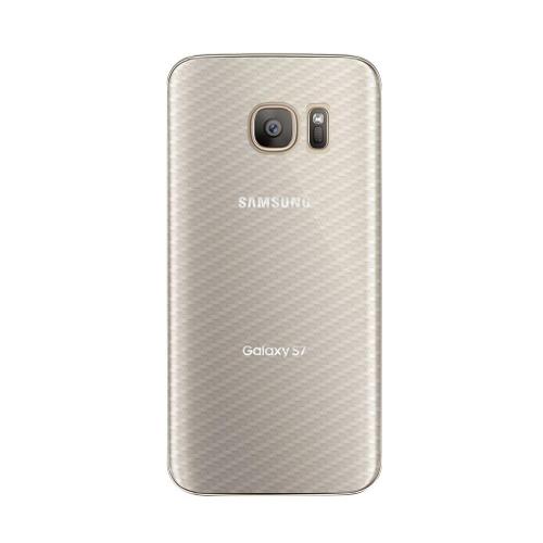 Película Traseira de Fibra de Carbono Transparente para Samsung Galaxy S7 Edge - Gorila Shield