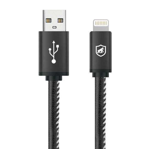 Cabo Turbo Militar - 1,5M - Lightning - USB-A - Certificado MFI - Homologado - iPhone / iPad - Gshield
