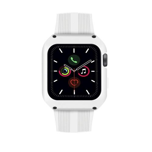 Pulseira Dual Shock Para Apple Watch 42mm - Branca - Gshield