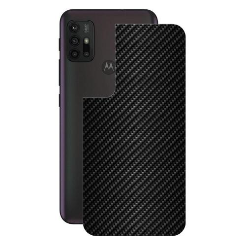 Película para Moto G30 -Traseira Fibra Carbono Preta-Gshield