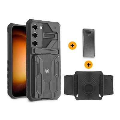 Kit Snap Guardian - Clip + Braçadeira + Capa case capinha para Samsung Galaxy S20 FE - Gshield