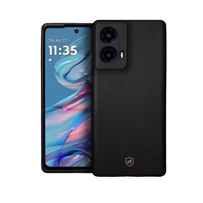 Capa case capinha para Motorola Moto G45 - Silicon Veloz - Preta - Gshield