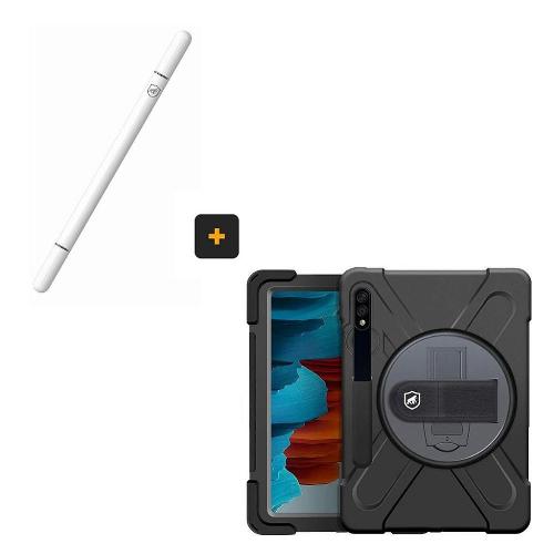 Kit Capa case capinha Phantom e Caneta Dinamic para Samsung Galaxy Tab S7 / S8 - Gshield