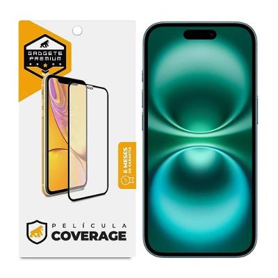 Película para iPhone 16 - Coverage 5D Pro Preta - Gshield