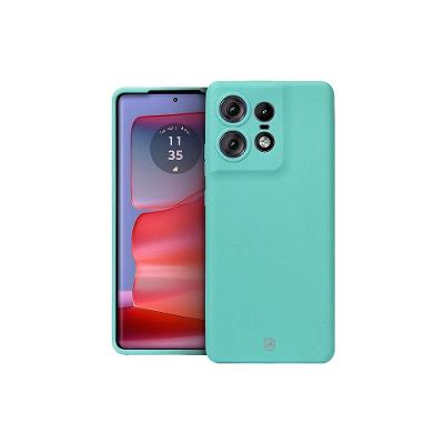 Capa case capinha para Motorola Moto Edge 50 Pro - Silicon Veloz - Verde Água - Gshield