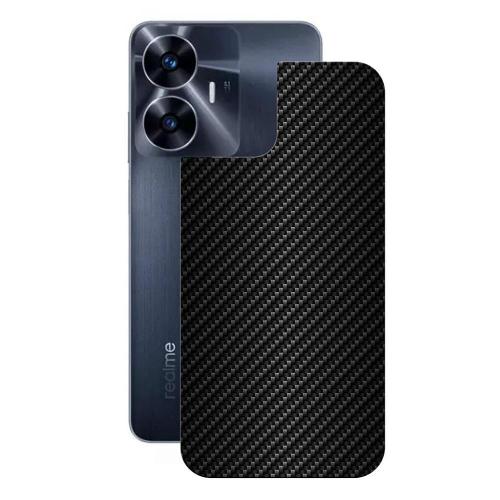 Película para Realme C55 - Traseira de Fibra de Carbono Preta - Gshield