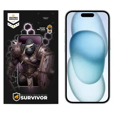 Película para iPhone 15 - Survivor Privacidade - Gshield